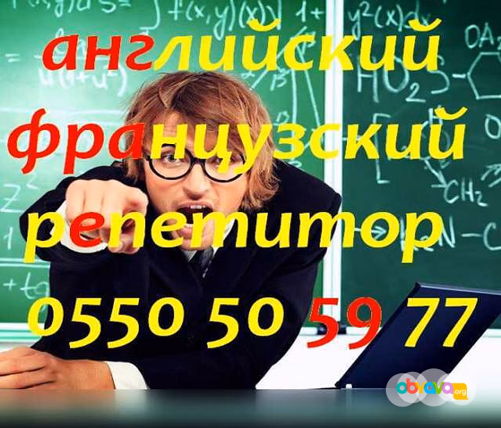 Предложение: французский и английский языки учитель