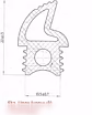 Уплотнитель для печей Unox GN1110A0 