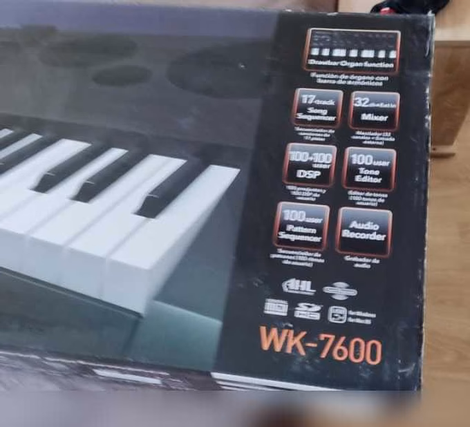 Продам: синтезатор casio WK 7600