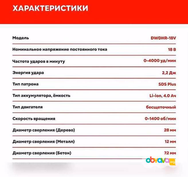 Продам: перфоратор. Аккумуляторный перфоратор Profipower в Красноярске