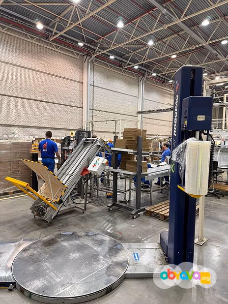 Паллетоупаковщик Ecoplat PPS - 2000 kg/ø1.5m/ h2200 mm Robopac Италия Б/У