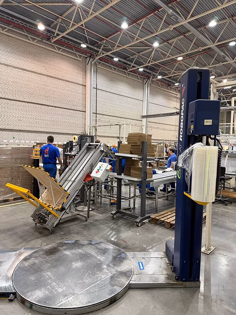 Паллетоупаковщик Ecoplat PPS - 2000 kg/ø1.5m/ h2200 mm Robopac Италия Б/У