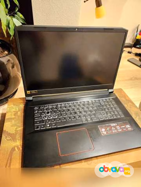 Продам: игровой Acer Nitro 5, core i7(10 gen) RTX3060, 17"