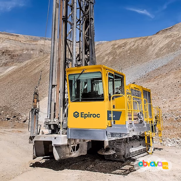 Запчасти гусеничного хода буровых станков EPIROC (Atlas Copco) DML