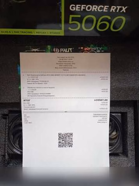 Продам: Palit RTX 5060 Infinity 3 OC 8GB