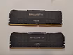 Продам: DDR4, 3200 МГц (16-18-18-36), 2Х8 (16Гб) Crucial Ballistix Black [BL8G32C16U4B]