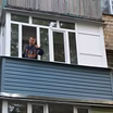 Обшивка балкона Сайдингом 