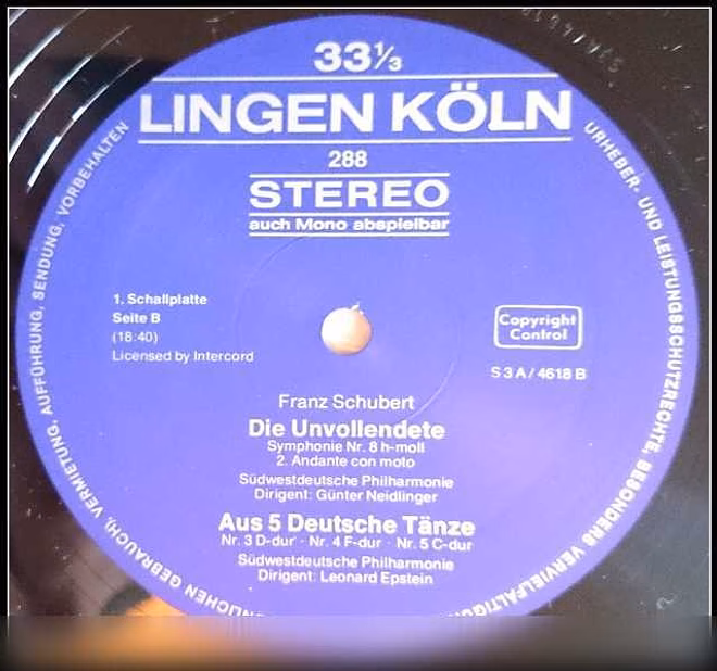 Продам: франц Шуберт «Der Tod und das Madchen»LP в Москве