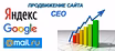 Раскрутка и продвижение Вашего сайта. SEO