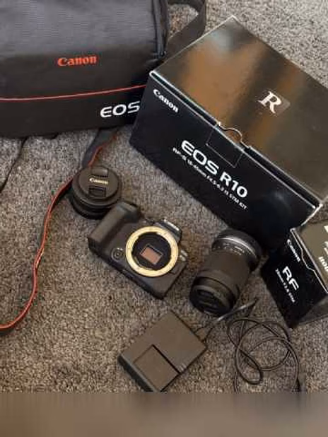 Продам: Canon eos R10 kit 18-150+ 28мм