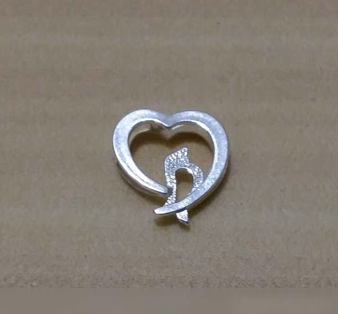 Продам: подвеска серебренная сердце в Сыктывкаре