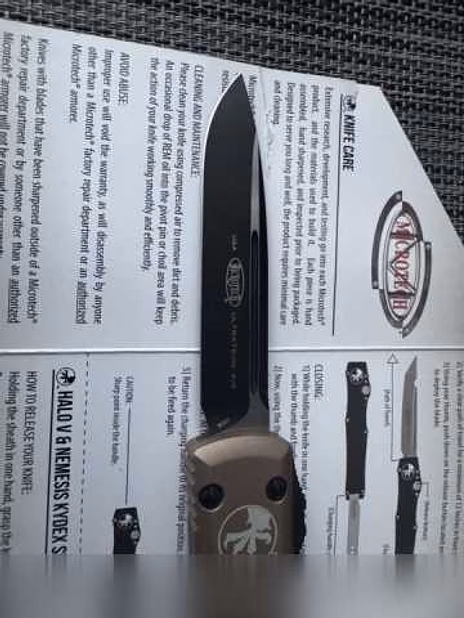 Продам: НОЖ MICROTECH ULTRATECH 121-1TA M390