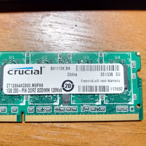 Память для ноутбука DDR2 1 Gb