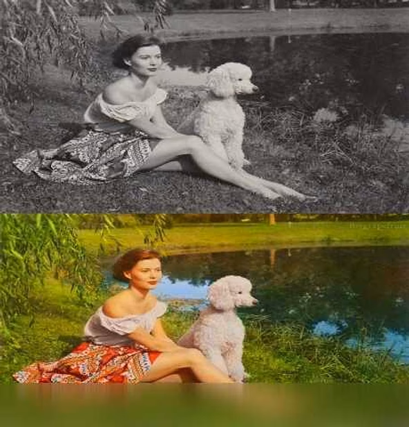 Предложение: колоризация черно-белых фотографий в Челябинске
