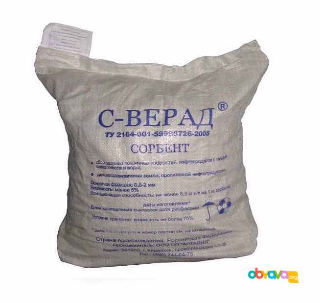 Продам: сорбент С-ВЕРАД для сбора разливов нефти
