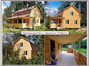 Каркасный дом. Строительство