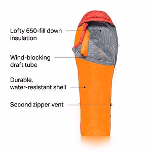 Продам: пуховой спальник Marmot Never Summer
