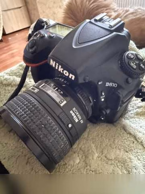 Продам: Nikon d810 + 85мм 1.4D + вспышка SB-900