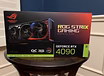 Видеокарта ASUS ROG Strix GeForce RTX 4090 24GB GDDR6X OC
