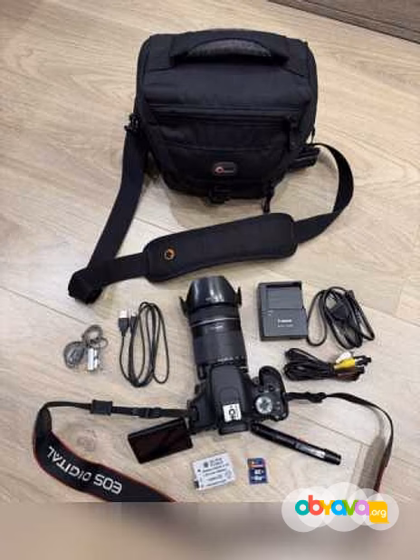 Продам: зеркальный фотоаппарат Canon EOS 600D Kit18-135 mm