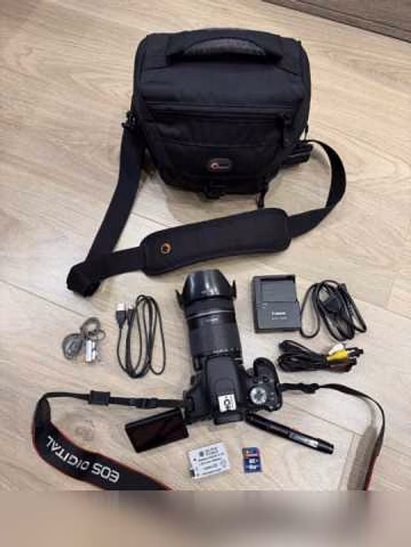 Продам: зеркальный фотоаппарат Canon EOS 600D Kit18-135 mm