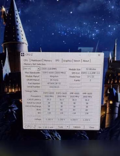 Продам: оперативная память Fury Black DDR5 64GB 6000MHz